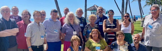 Group photo taken from 2022 Combinatorics, Computing, Group Theory and Applications in South Florida Conference