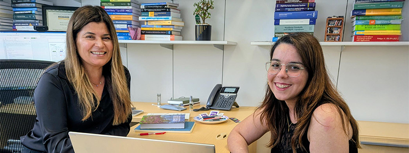 Sabrina Averga's academic journey from Naples, Italy, to Florida Atlantic University